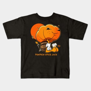 Pumpkin Spice Jack Kids T-Shirt